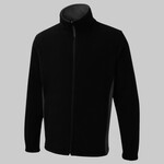 Two Tone Full Zip Fleece Jacket