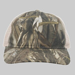 Vintage Camo Soft Trucker Snapback Cap