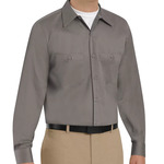 RED KAP® LONG SLEEVE WRINKLE RESISTANT COTTON SHIRT
