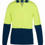 JB's HV 4602.1 L/S NON BUTTON POLO