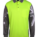 JB's HV L/S SOUTHERN CROSS POLO