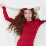 Youth Baby Rib Pajama Long Sleeve Top