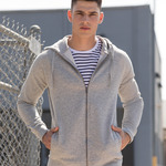 SF Unisex Slim Fit Zip Hooded Sweatshirt