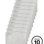 PM2.5 Activated carbon filter (pack of 10)