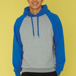 ATC EVERYDAY FLEECE TWO TONE HOODED SWEATSHIRT.