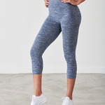 Women's seamless cropped leggings