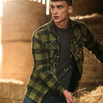 Shelford insulated check shirt