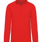 Kariban Zip Neck Sweatshirt