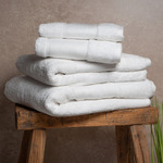 Towel City Organic Printable Border Guest Towel