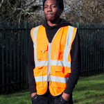 Warrior Hi-Vis Executive Waistcoat